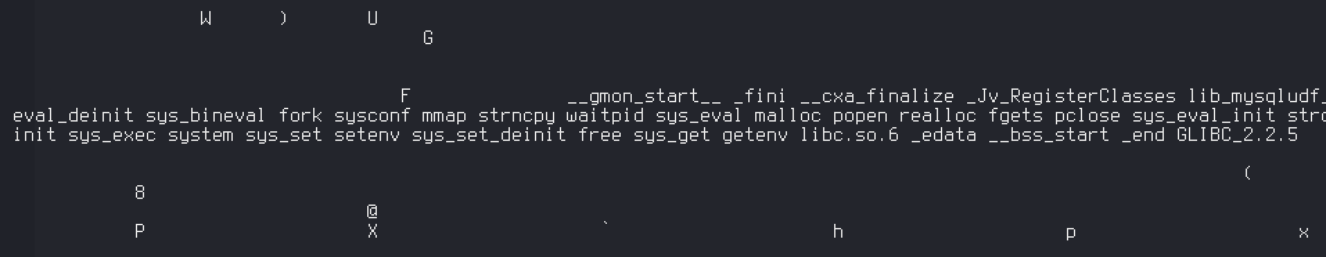 Available UDF functions